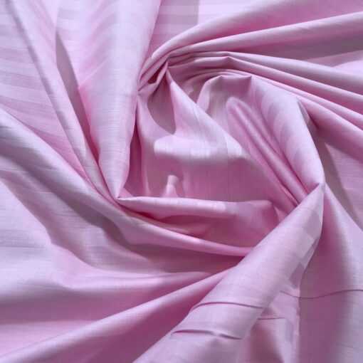Страйп сатин постельное розовое фото 3