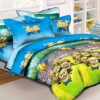 Постельное белье "Миньоны футбольные фанаты"