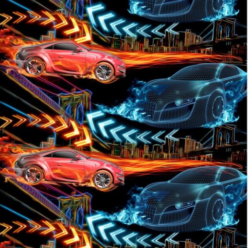 Постельное белье автогонки фото 2