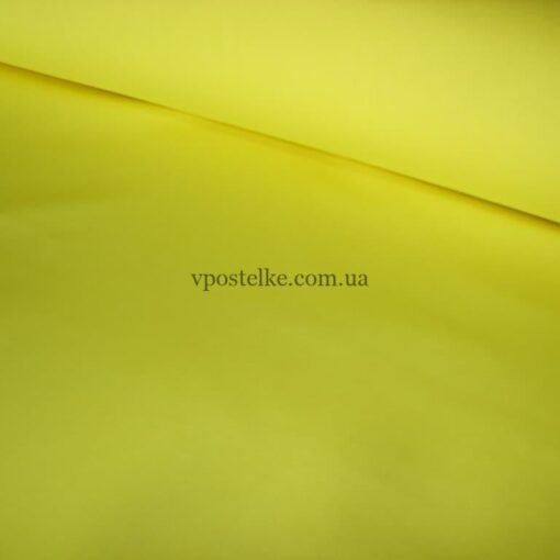 Ткань поплин жёлтого цвета 220 см