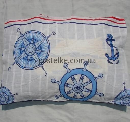 Наволочка Яхт клуб вторая сторона