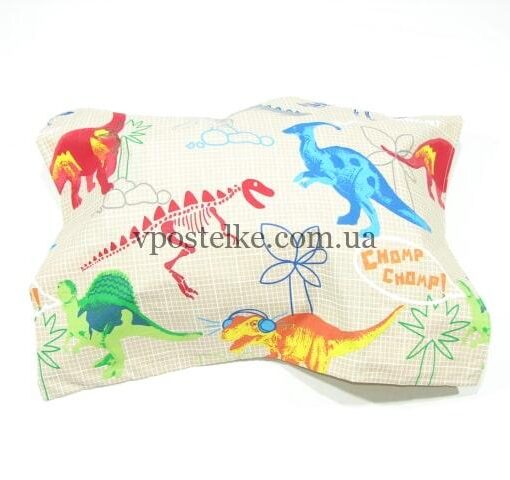 Наволочка Дино беж 50*70 см фото