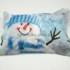 Наволочка Снеговик 50*70 см фото