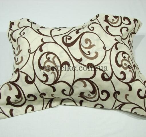 Наволочка Вензель молочный 50*70 фото