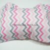 Наволочка Зиг-заг розовый 50*70 см