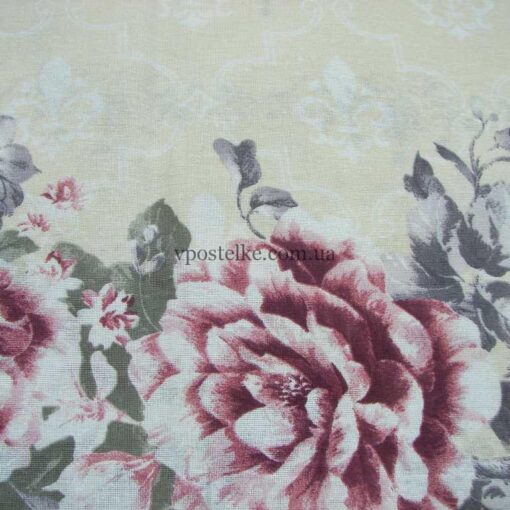Бязь для постельного белья Анталия, розы 220 см фото 3