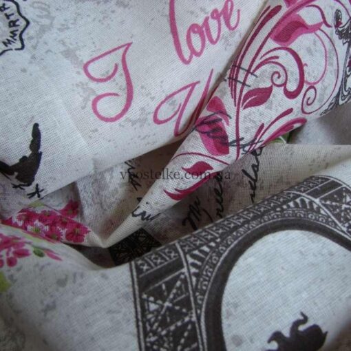 Постельное белье из бязи Грёзы о Париже, Эйфелева башня фото 2