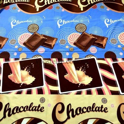 Бязь для постельного белья шоколад 5