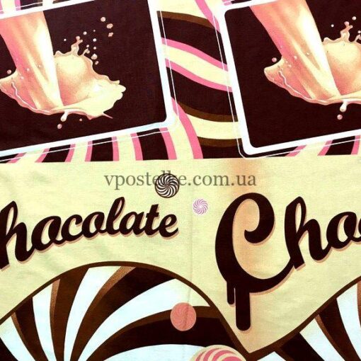 Бязь для постельного белья шоколад 4