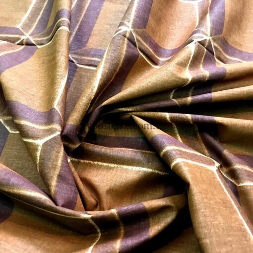 Бязь для постельного шоколадная плитка 2