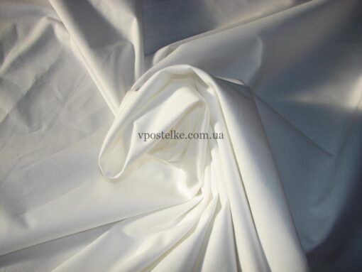 Бязь белого цвета для постельного белья 150 см фото