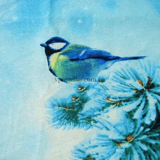 Скатерть на стол новогодняя со снеговиками 5