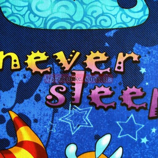 Бязь для постельного белья с монстрами 10