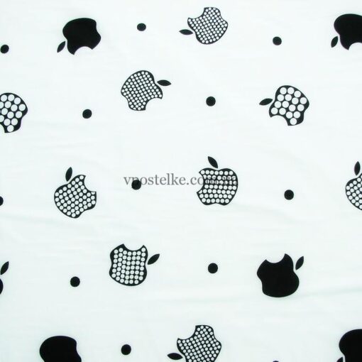 Ткань Эппл белая 5
