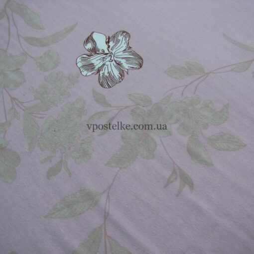 Ткань розовая в цветочек 2