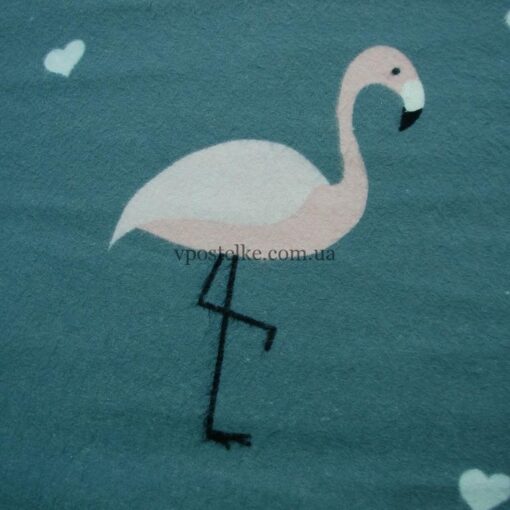 Постельное белье розовый фламинго 2