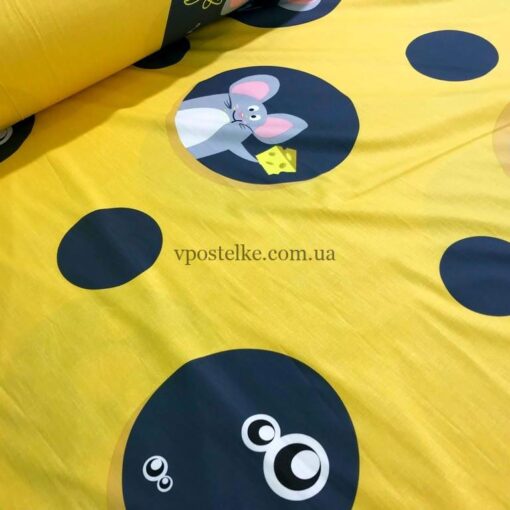 Ткань с мышами 4