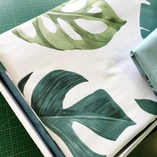 Постельное белье растение Монстера фотро 3