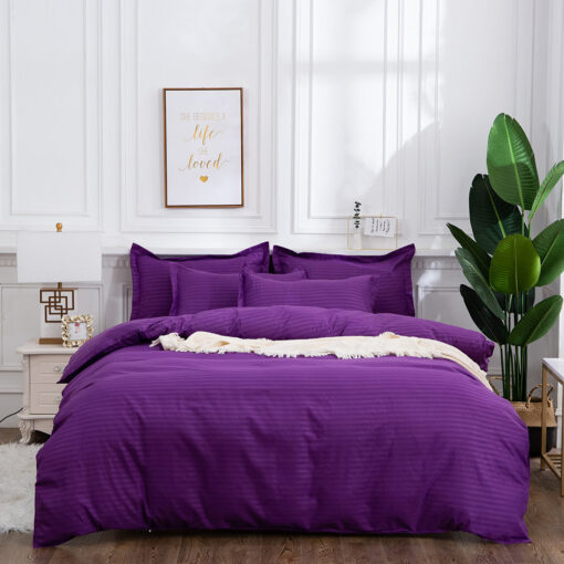 Фиолетовое постельное белье фото