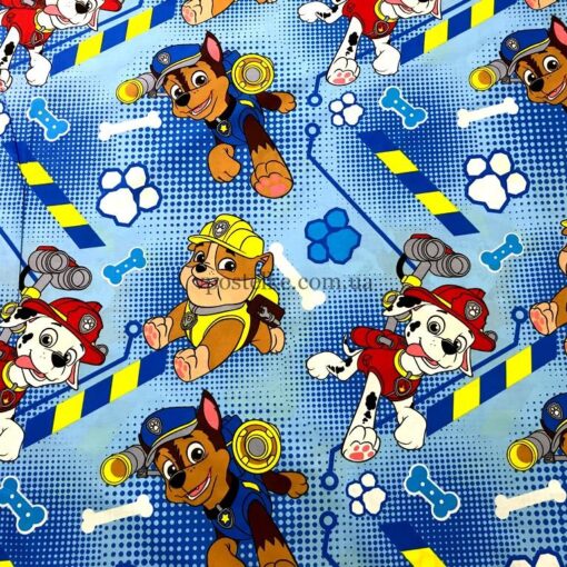 Ткань Щенячий патруль 3