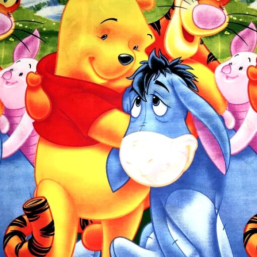 Ткань Винни Пух 2