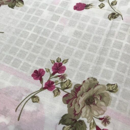 Ткань чайная роза 3