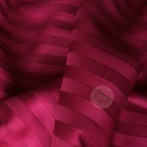 Страйп сатин бордо Турция 2