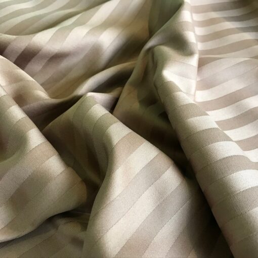 Страйп сатин кофе постельное белье фото 3