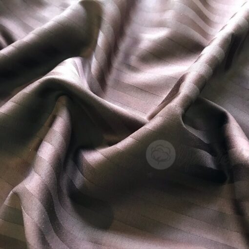 Страйп сатин шоколад Турция 4