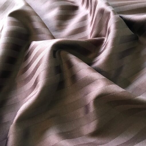 Страйп сатин шоколад постельное белье фото 3