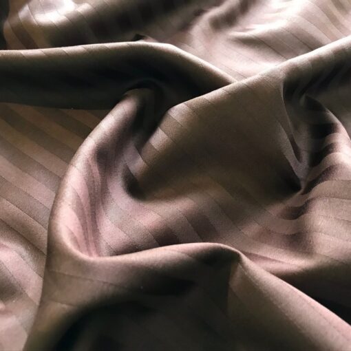 Страйп сатин шоколад постельное белье фото 2