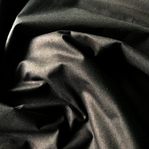 Ранфорс однотонный чёрный фото 2