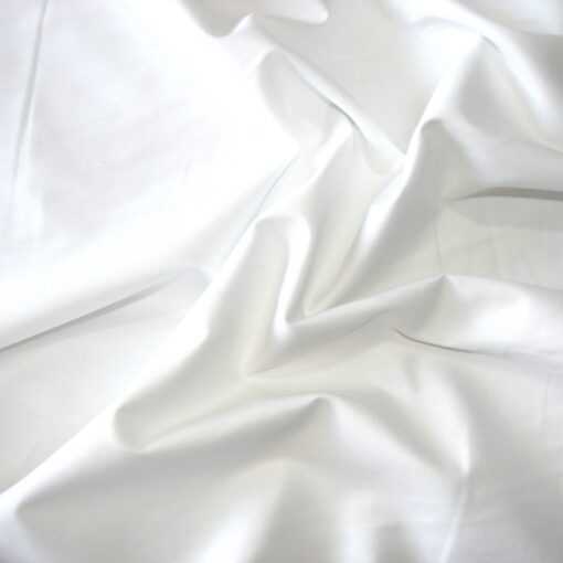 Ранфорс однотонный белый фото