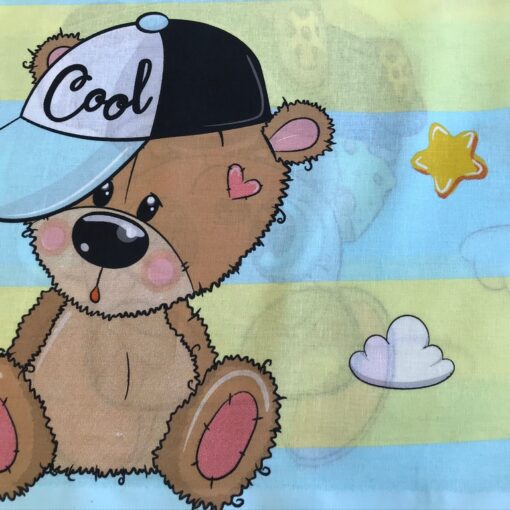 Постельное белье мышонок, мишка и котик 