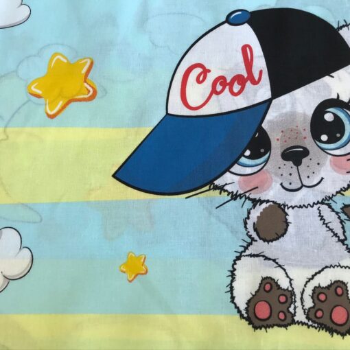 Постельное белье мышонок, мишка и котик 