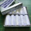 Нитки катушка 400 ярдов 40/2 цвет белый фото
