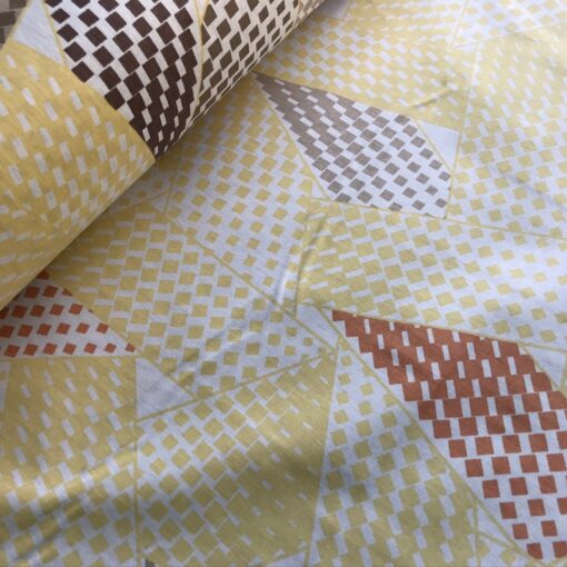 Ранфорс Анкара, коричневые прямоугольники 240 см фото 2