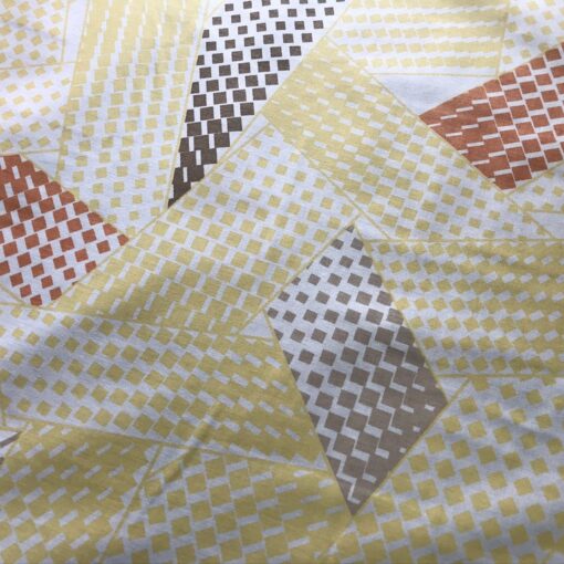 Ранфорс Анкара, коричневые прямоугольники 240 см фото 3