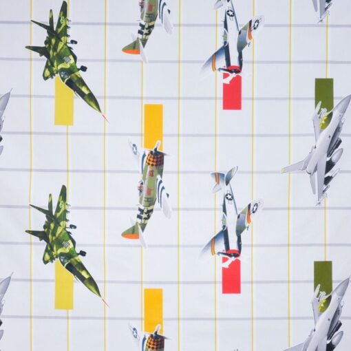 Ранфорс для постельного белья Самолёты фото 3