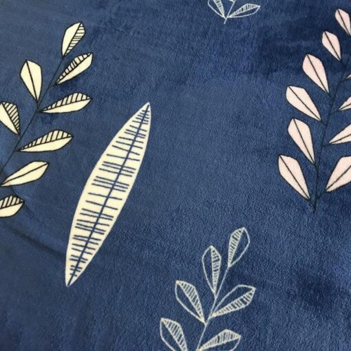 Ткань для пледов и покрывал Растения фото 2