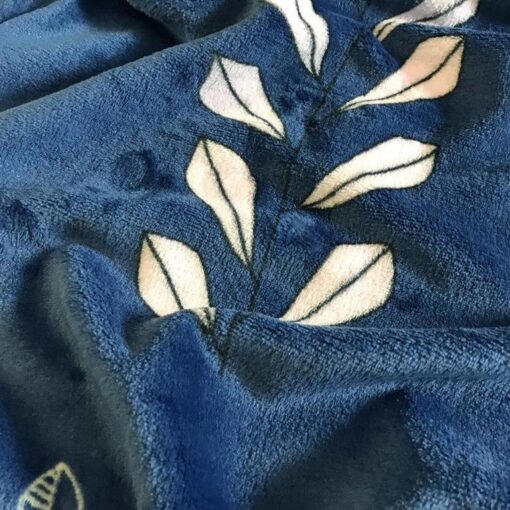 Плед- покрывало велсофт Растения фото 3