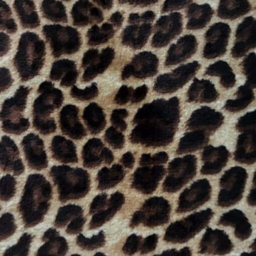 Ткань для пледов Леопард 180 см
