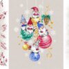 Рогожка для полотенец гномики фото