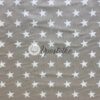 Тефлоновая ткань DUCK водоотталкивающая Звёзды серые фото