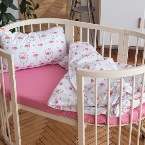 Постельное белье с фламинго фото 2