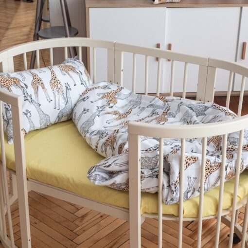 Постельное белье с жирафами фото