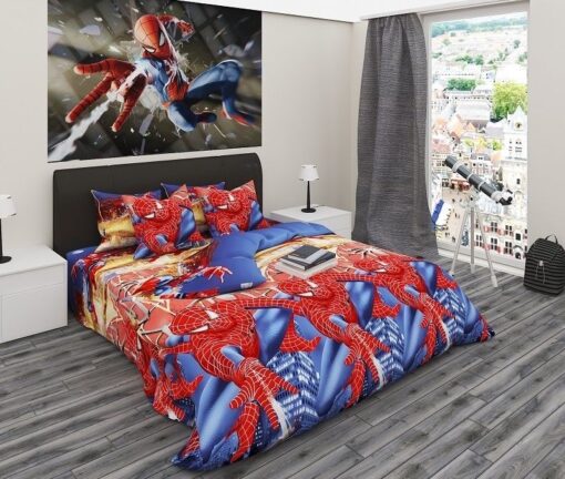 Постельное белье Человек паук в Чикаго (Спайдер мен) фото