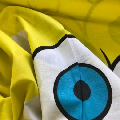 Ткань Губка Боб квадратные штаны (Спанч Боб) ранфорс 220 см фото 3