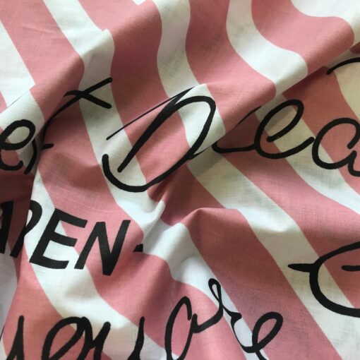 Постельное белье Диагональ розовые полосы фото 2