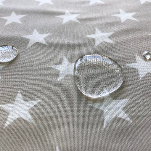 Скатерть с тефлоновой пропиткой Звёзды на сером фото 2
